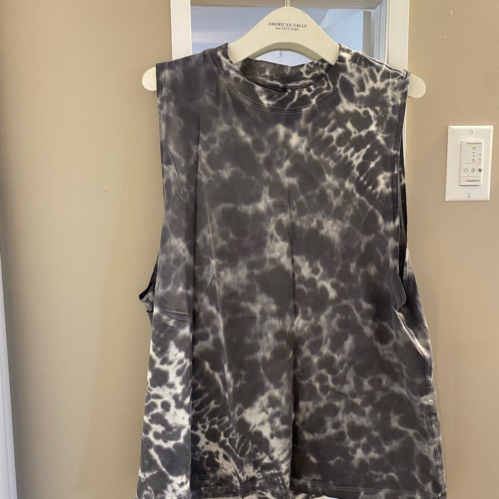 Lululemon All yours Gray Tie-Dye Women's Top